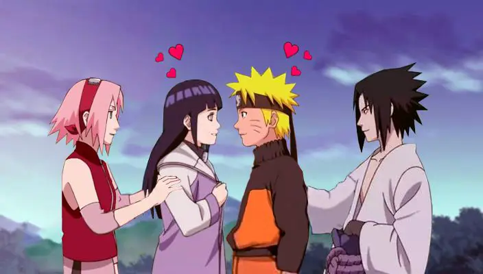 Ending bahagia para karakter Naruto Gambar karakter Naruto dalam ending yang bahagia