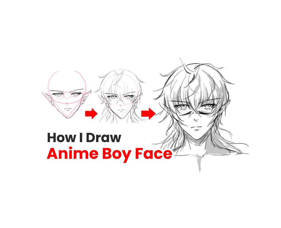 Tutorial: Menggambar Anime Cowok Tutorial menggambar anime cowok yang bisa dijadikan referensi
