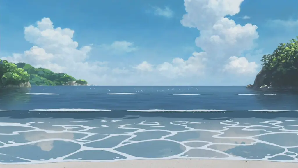 Gambar Pemandangan Alam Anime Gambar pemandangan alam anime
