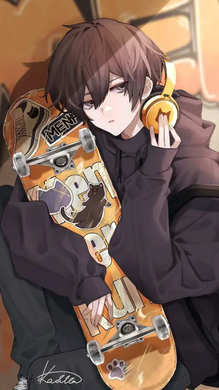 Foto profil anime keren Gambar pemuda anime yang keren dan menarik